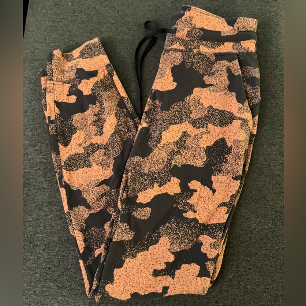 Lululemon Pink Camouflage Joggers